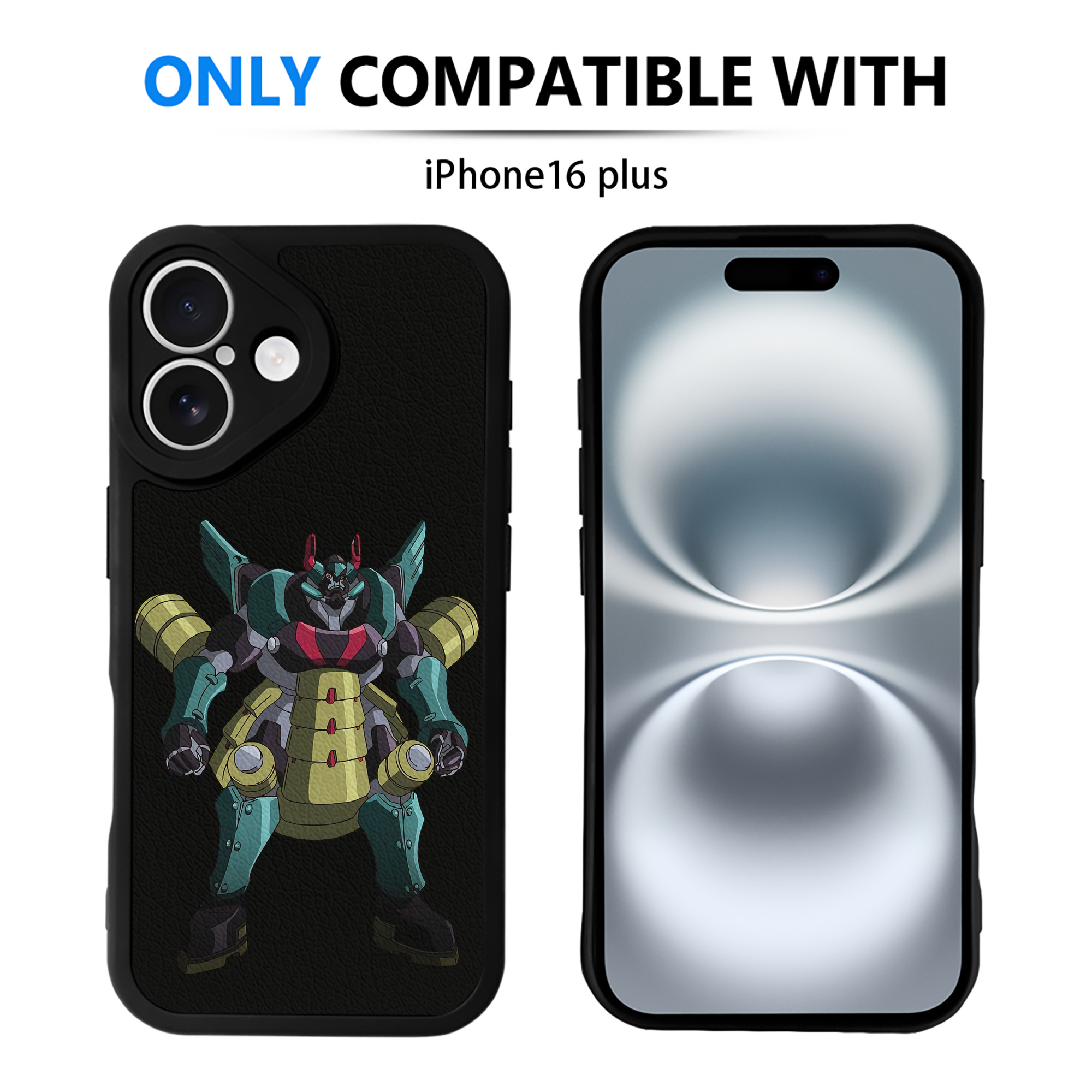 （画像用） 遊☆戯☆王 Yu-Gi-Oh! 【iPhone 16シリーズ対応】シリコンスマホケース（レザー調） 材質：シリコン